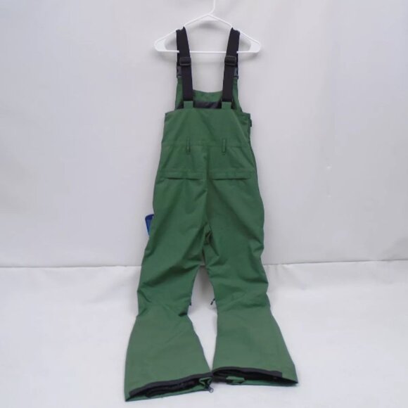 CHAMONIX CHX COLLECTION WOMEN'S SMALL GARDEN GREEN BREYA BIB SNOW PANTS - Picture 4 of 5